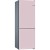 Bosch KVN36CPEA2 323L Vario Style FrostFree Bottom Freezer Double Door Refrigerator (Rose Pink)