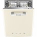 SMEG DIFABCR Cream 60cm Built-in Dishwasher | 13 Place Settings | Planetary Wash | Dry Assist+