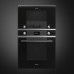 Smeg MP122N1 45cm Built-In Microwave Oven(Black)