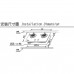 Taada 多田牌 GA761-24B TG 74厘米內置式雙頭煤氣爐 Taada 多田牌 GA761-24B TG 74厘米內置式雙頭煤氣爐
