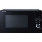 Sharp R-S20EA(B) 20L Electronic Countertop Microwave Oven (Black)