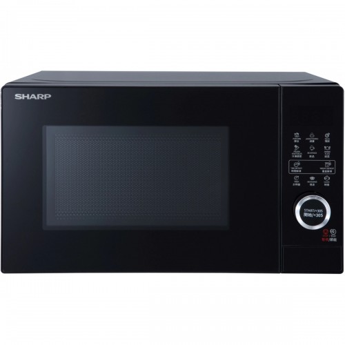 Sharp R-S20EA(B) 20L Electronic Countertop Microwave Oven (Black)