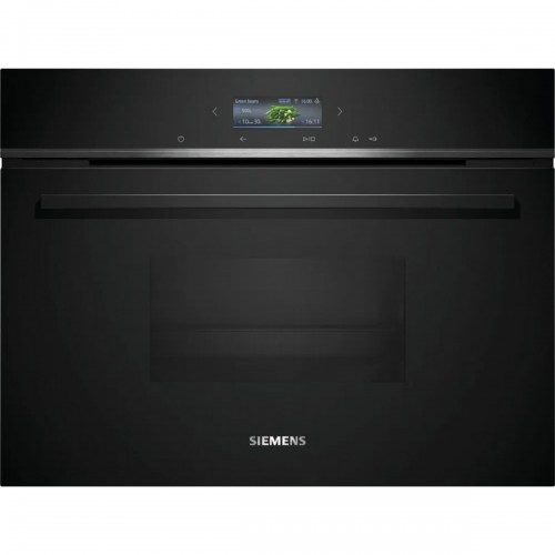 Siemens CD714GXB1W 60cm iQ700 Built-in Steam Oven (38L, Black)