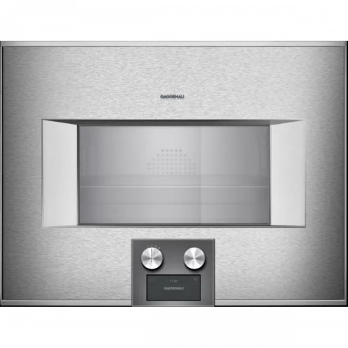 Gaggenau BS474112 60厘米 嵌入式組合蒸焗爐 | 無把手設計 | Home Connect