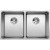 Blanco 522983 Andano 340/340-U Double Bowl Undermount Stainless Steel Sink