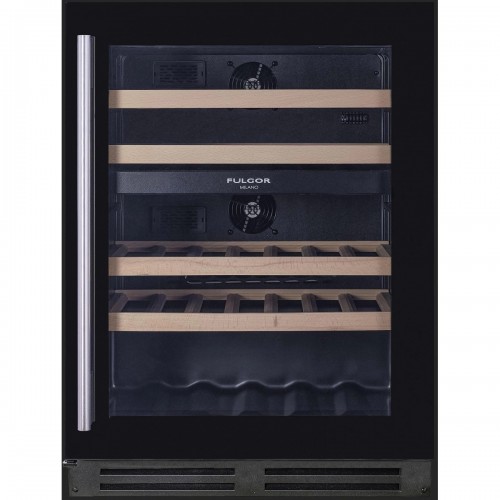 FULGOR MILANO FWC8200UTCGBK Dual Zone Wine Cooler (39-Bottle)