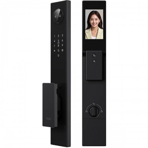 VOC K5Pro Face Recognition Fingerprint Smart Door Lock (Authorized Distributor Installation)