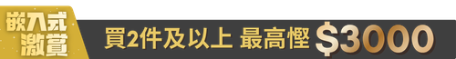 4月嵌入式優惠