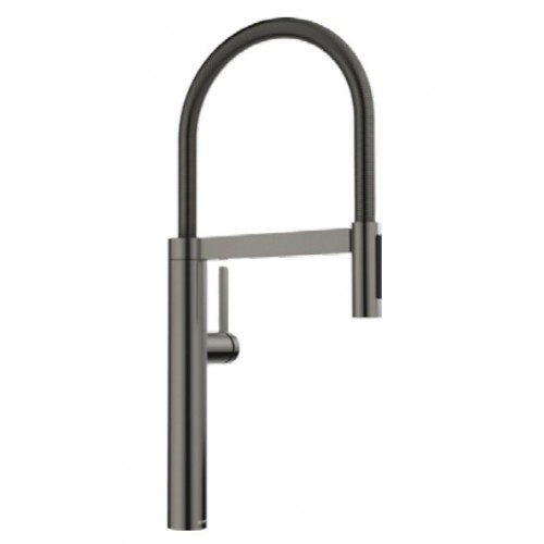 BLANCO CULINA-S II (527497) 拉出式廚房水龍頭 (Satin Dark Steel) 