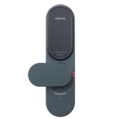 ZIGBANG 直幫 ZIG-ZDR70CNRNEN Passwordless AI 電子門鎖 (叢林綠) ✨時尚創新設計✨