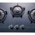 Rasonic 樂信 RG-323AGB TG 黑色 3頭嵌入式煤氣煮食爐
