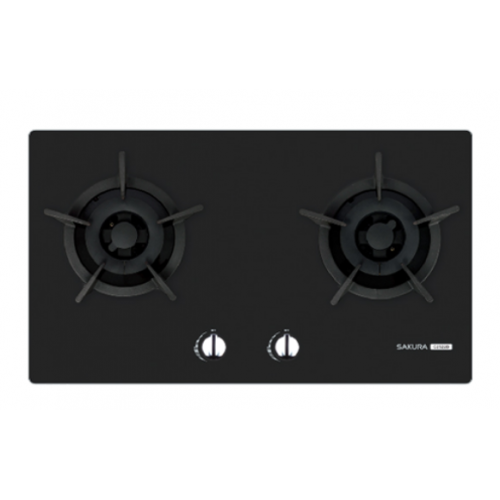 SAKURA 櫻花 G2522B-TG 雙頭嵌入式煤氣煮食爐 SAKURA 櫻花 G2522B-TG 雙頭嵌入式煤氣煮食爐