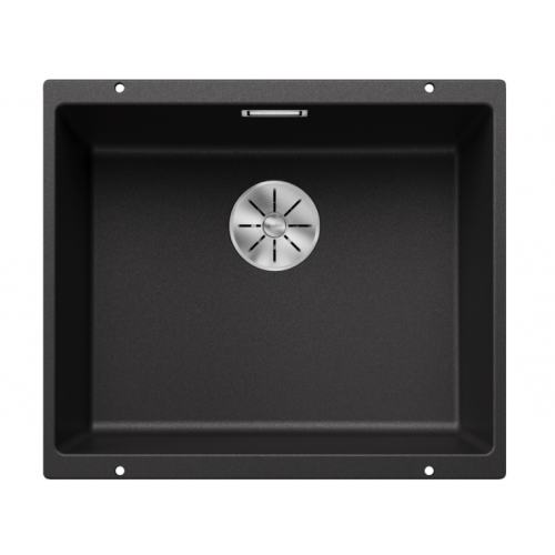 BLANCO SUBLINE 500-U(523432) 花崗岩合成單槽鋅盤(無煙煤色)