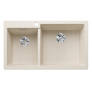 Blanco Pleon 9(527142) Double Bowl Kitchen Sink (Soft White)