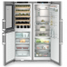 LIEBHERR XRCsdh5265 682L Side-by-side Combination with Wine Tempering Compartment (Stainless Steel)