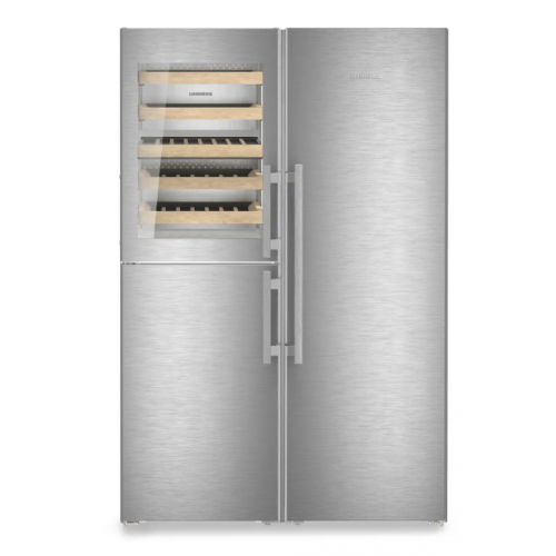 LIEBHERR XRCsdh5265 682L Side-by-side Combination with Wine Tempering Compartment (Stainless Steel)