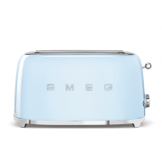Smeg TSF02PBUK 50s Retro Style Aesthetic Toaster(Pastel Blue)