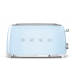 Smeg TSF02PBUK 50s Retro Style Aesthetic Toaster(Pastel Blue)