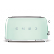 Smeg TSF02PGUK 50s Retro Style Aesthetic Toaster(Pastel Green)