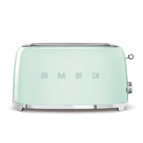 Smeg TSF02PGUK 50s Retro Style Aesthetic Toaster(Pastel Green)