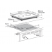 GERMANSTARK GS233 2800W Built-in Ceramic+Induction Hob