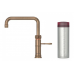 Quooker CFNSPTB Classic Fusion Square Tap + PRO3 Boiling Water Tank (Patinated brass)