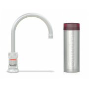 Quooker CNSRSST Classic Nordic Single tap Round Tap + PRO3 Boiling Water Tank (Stainless steel)