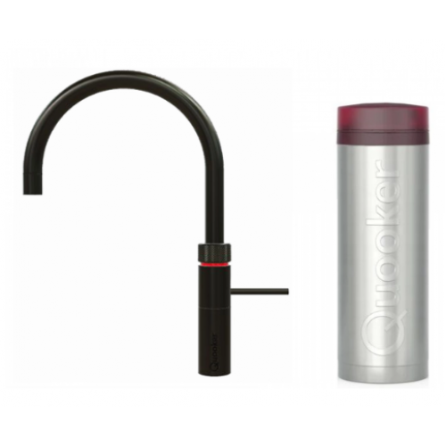 Quooker FNRGME Fusion Round Tap + PRO3 Boiling Water Tank (Gunmetal)