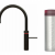 Quooker FNRGME Fusion Round Tap + PRO3 Boiling Water Tank (Gunmetal)