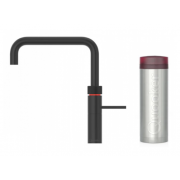 Quooker FNSBLK Fusion Square Tap + PRO3 Boiling Water Tank (Black)