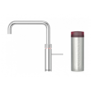 Quooker FNSCHR Fusion Square Tap + PRO3 Boiling Water Tank (Polished chrome)