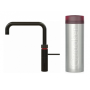 Quooker FNSGME Fusion Square Tap + PRO3 Boiling Water Tank (Gunmetal)