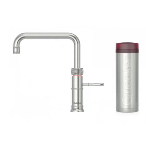 Quooker FNSSST Fusion Square Tap + PRO3 Boiling Water Tank (Stainless steel)