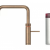 Quooker 3FSPTN Fusion Square Tap + PRO3 Boiling Water Tank (Patinated Brass)