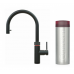 Quooker FXRBLK Flex Round Tap with Hose + PRO3 Boiling Water Tank (Black)
