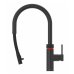 Quooker FXRBLK Flex Round Tap with Hose + PRO3 Boiling Water Tank (Black)