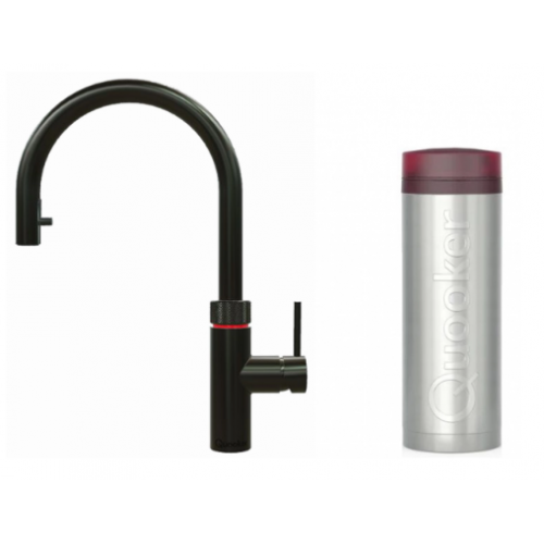 Quooker FXRGME Flex Round Tap with Hose + PRO3 Boiling Water Tank (Gunmetal) Quooker FXRGME Flex Round Tap with Hose + PRO3 Boiling Water Tank (Gunmetal)