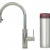Quooker FXRSST Flex Round 帶有軟管一體式水龍頭 + PRO3 滾水水箱 (拉絲不鏽鋼)