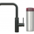 Quooker FXSBLK Flex Square 帶有軟管一體式水龍頭 + PRO3 滾水水箱 (霧面黑)