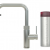 Quooker FXSCHR Flex Square 帶有軟管一體式水龍頭 + PRO3 滾水水箱 (拋光鍍鉻)