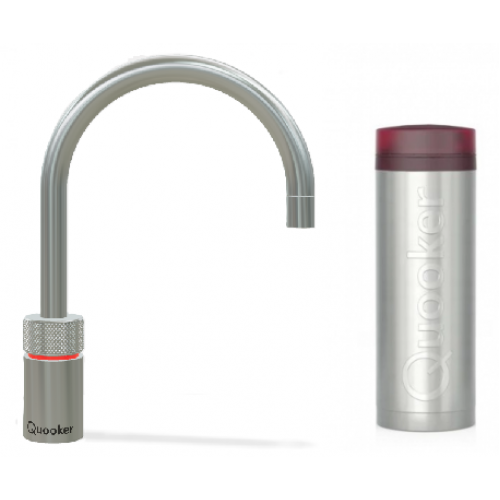 Quooker NSRSST Nordic Single tap Round 水龍頭 + PRO3 滾水水箱 (拉絲不鏽鋼) Quooker NSRSST Nordic Single tap Round 水龍頭 + PRO3 滾水水箱 (拉絲不鏽鋼)