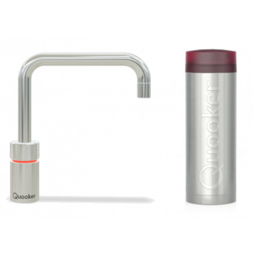 Quooker NSSCHR Nordic Single tap Square 水龍頭 + PRO3 滾水水箱 (拋光鍍鉻) Quooker NSSCHR Nordic Single tap Square 水龍頭 + PRO3 滾水水箱 (拋光鍍鉻)