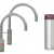 Quooker NSRSST+NMRSST Nordic Twintaps Round 水龍頭 + PRO3 滾水水箱 (拉絲不鏽鋼)