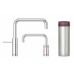 Quooker NSSCHR+NMSCHR Nordic Twintaps Square 水龍頭 + PRO3 滾水水箱 (拋光鍍鉻)