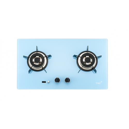 TGC TRTB62ST-G(Blue) Sealed Burner Built-in Hob TGC TRTB62ST-G(Blue) gas hob top view