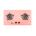 TGC TRTB62ST-G(Pink) gas hob top view