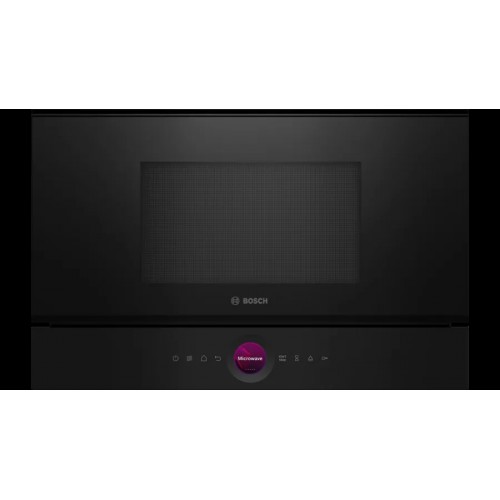 Bosch BEL7321B1M 38cm Serie8 Built-In Mircowave Oven with Grill