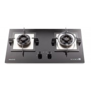 ELECTRIQ QTG-E338 75厘米  嵌入式雙頭煤氣爐 