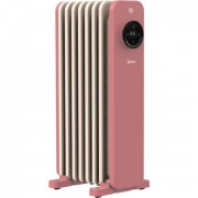 MIDEA 美的 NY15-21DP 1500W 7片電子式充油暖爐 (粉紅色)