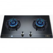 Hibachi 氣霸 HY-238LP 75厘米 "蓮芯火" 嵌入式雙頭石油氣爐